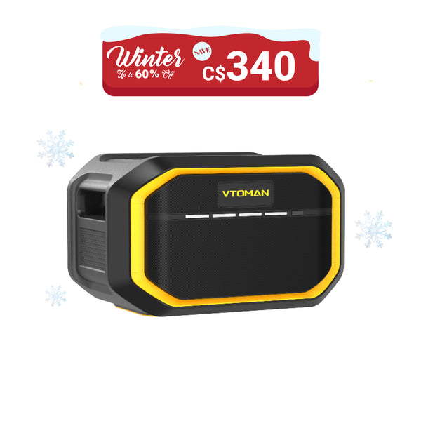 VTOMAN 1548Wh Extra Battery Compatible With FlashSpeed 1500