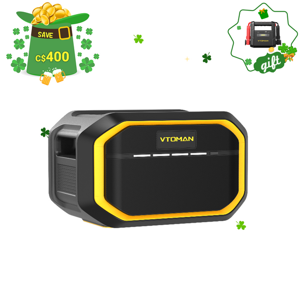 Batterie supplémentaire VTOMAN 1548Wh compatible avec FlashSpeed ​​1500